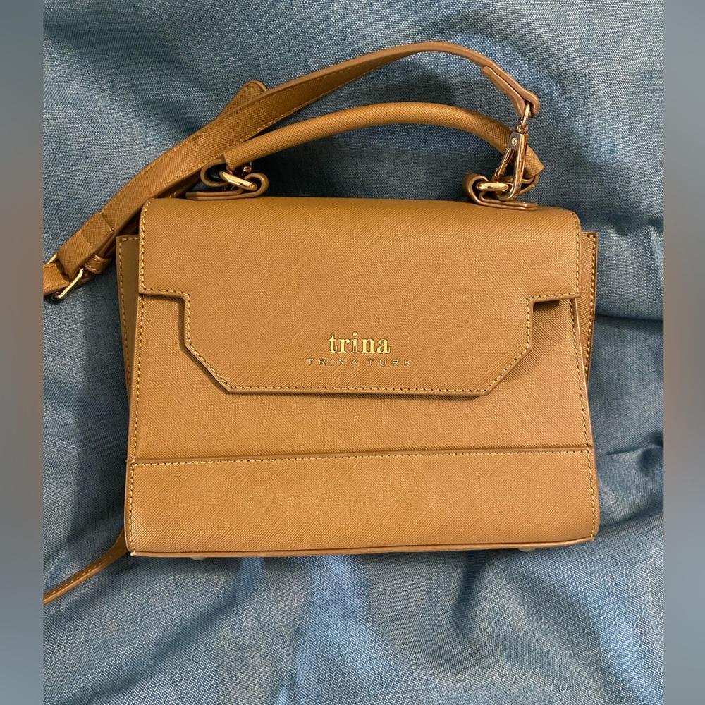 Trina Turk Tan Crossbody Bag